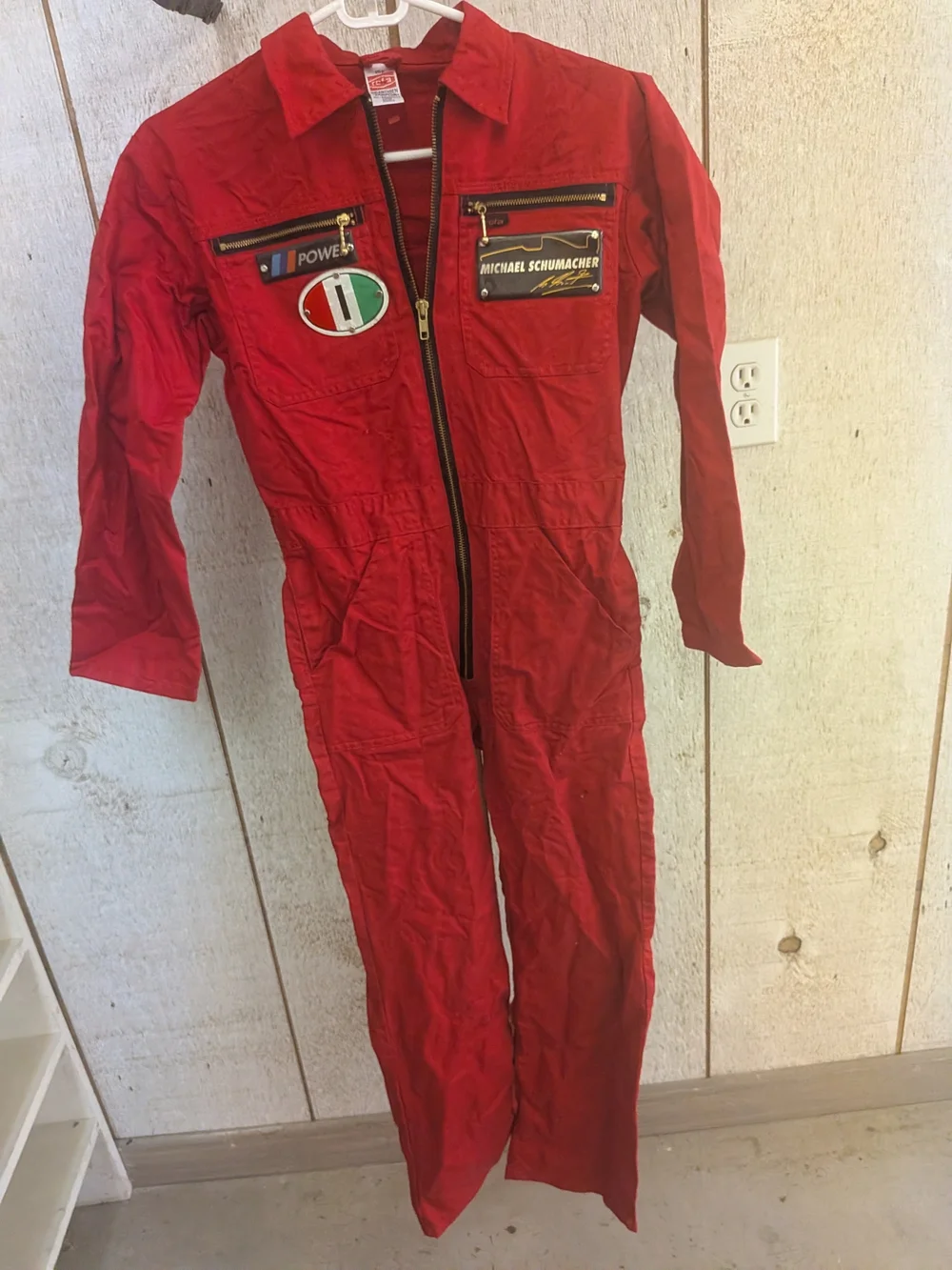 Michael Schumacher Vintage Ferrari Jumpsuit